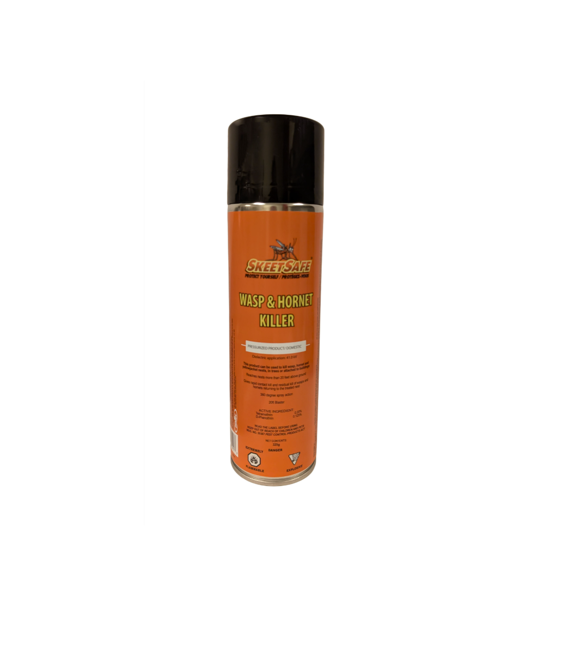 SkeetSafe® Wasp/Hornet Spray, 41 KV 350 gm (12.35oz) 12/box