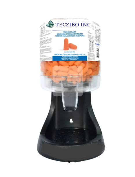 SEALTEC33™ Foam Earplug Dispenser Station – Wall or Counter Mount (250 Pair)