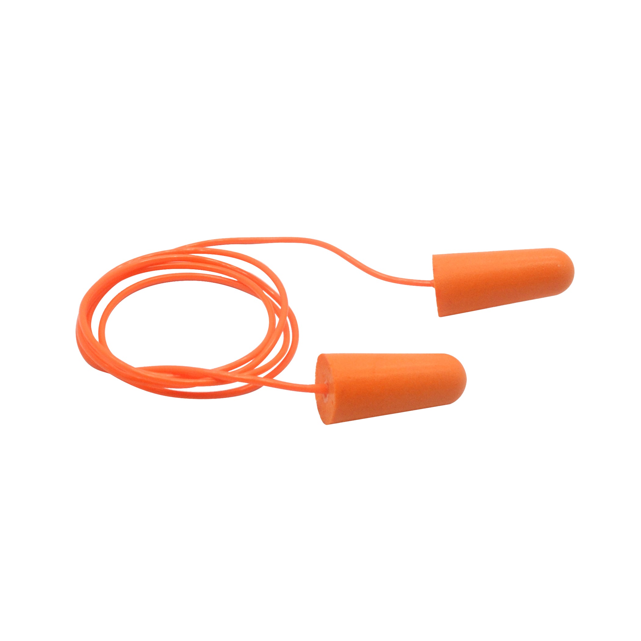 SEALTEC33 Orange Tapered PU Foam Disposable Earplugs Corded, NRR 33 dB, CSA  AL - (100 pair/box)