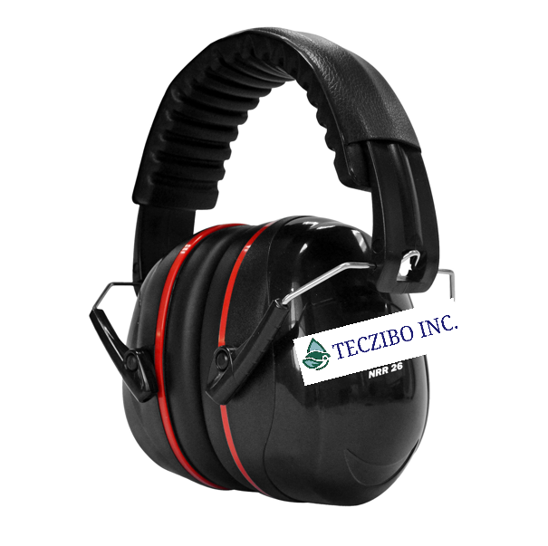 SEALTEC 500 Series Headband Earmuff Foldable Dual Arm Stainless Steel, NRR 26, CSA A