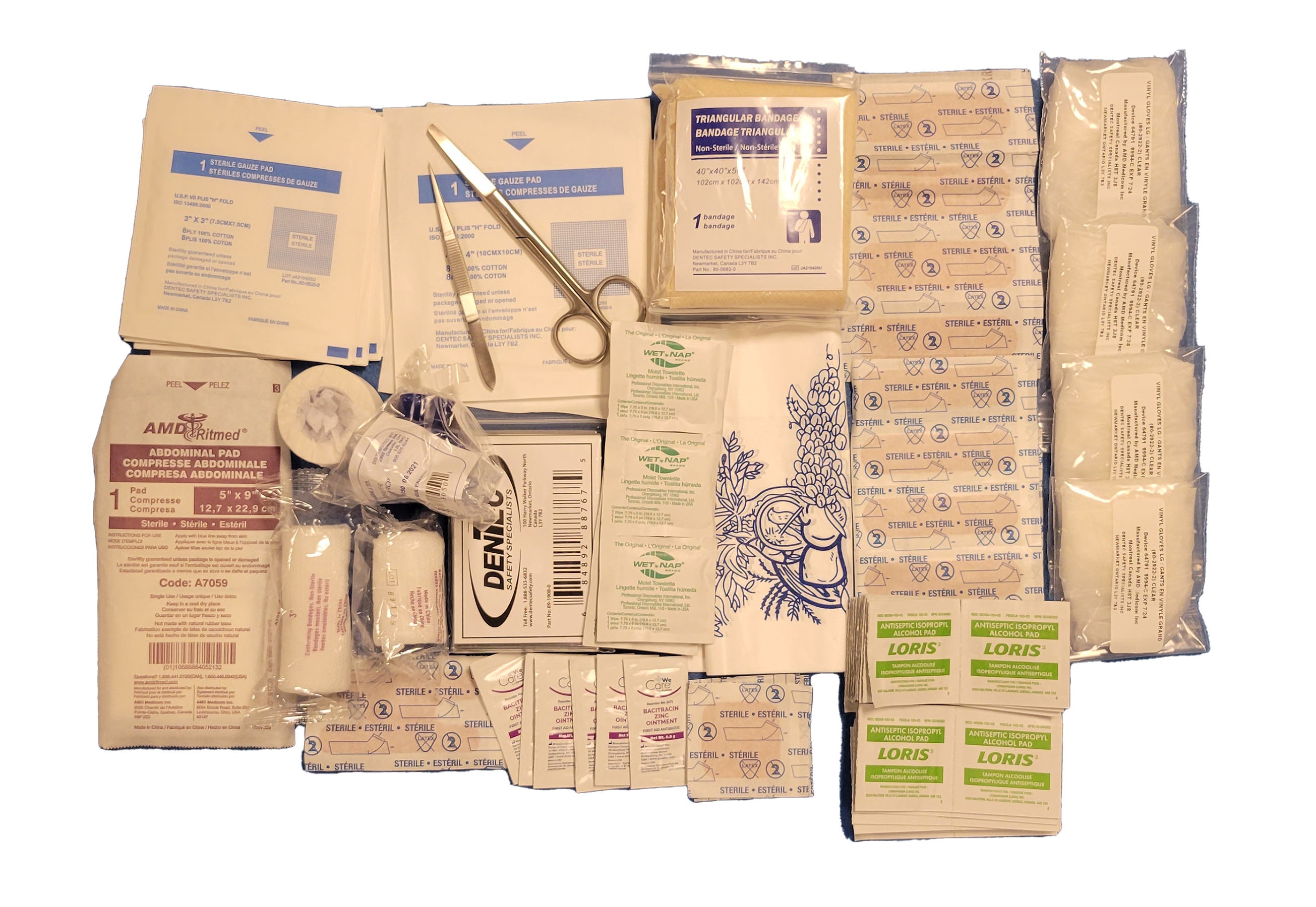 CSA Z1220-17 TYPE 2 BASIC SMALL FIRST AID KIT REFILL