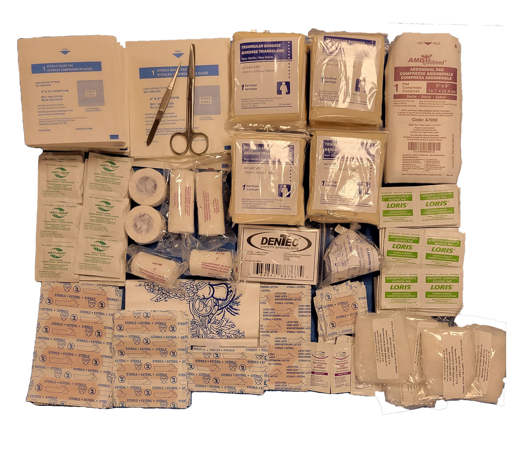 CSA Z1220-17 TYPE 2 BASIC LARGE FIRST AID KIT REFILL