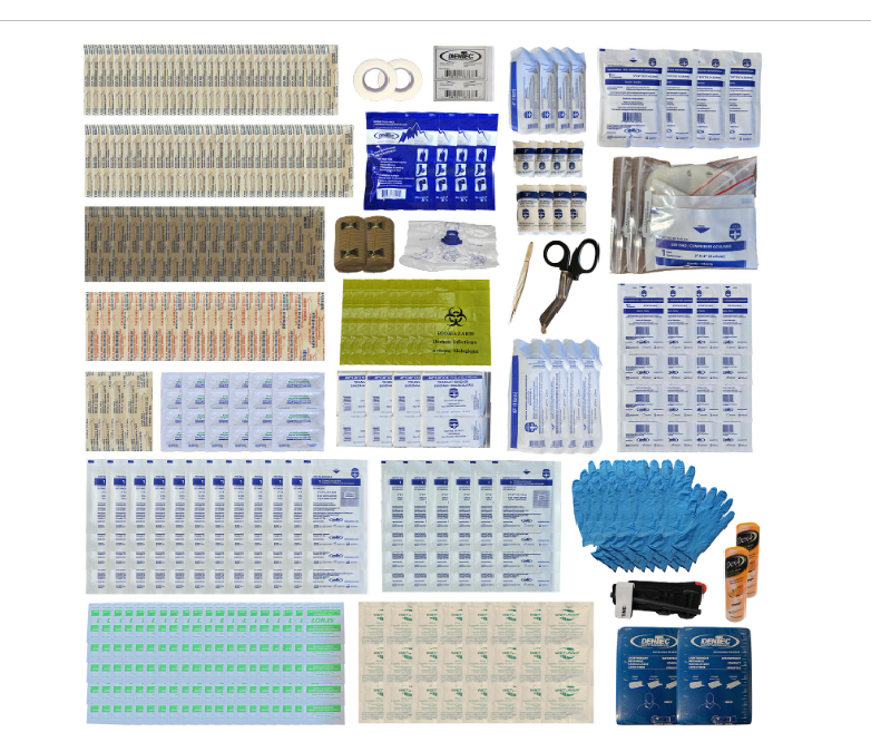 CSA Z1220-17 TYPE 3 INTERMEDIATE MEDIUM FIRST AID KIT REFILL WITH  CAT TOURNIQUET AND 4"X24" FOAM SPLINT