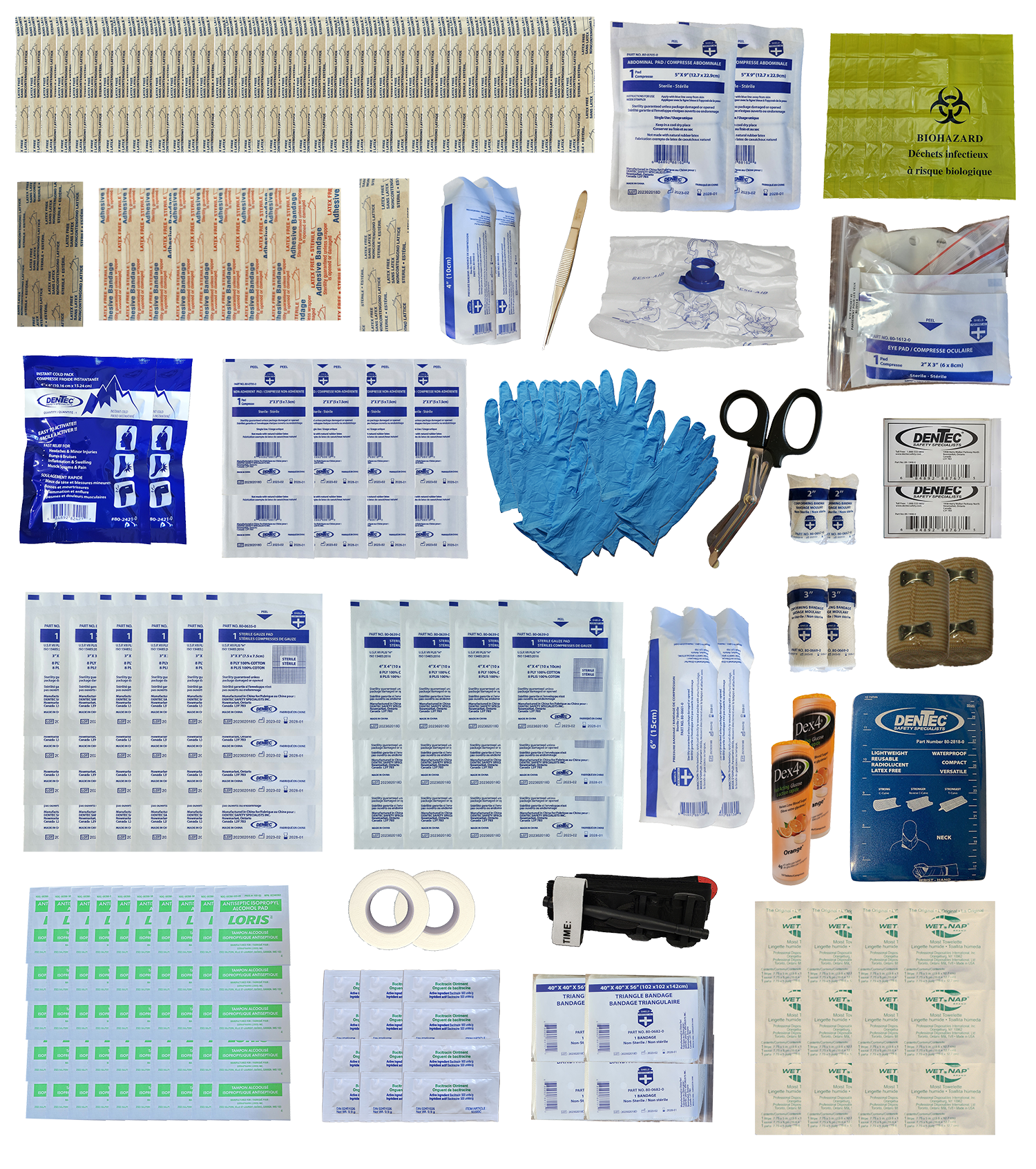 CSA Z122-17 TYPE 3 INTERMEDIATE MEDIUM FIRST AID KIT BULK IN SOFT PACK BAG