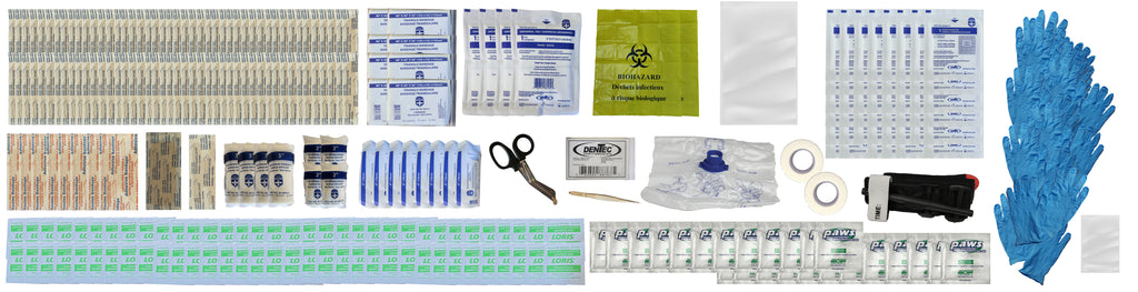 CSA Z1220-24 TYPE 2 BASIC LARGE FIRST AID KIT BULK IN SOFT PACK BAG